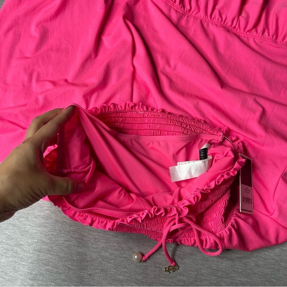 Juicy Couture Girl's Vintage Hot Pink Cover-Up Dress - Picture 9 of 9